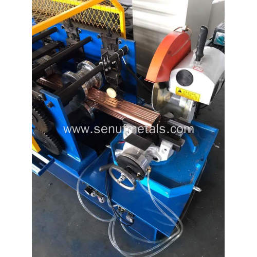 Rectangular rainwater downpipe roll forming machine for sale